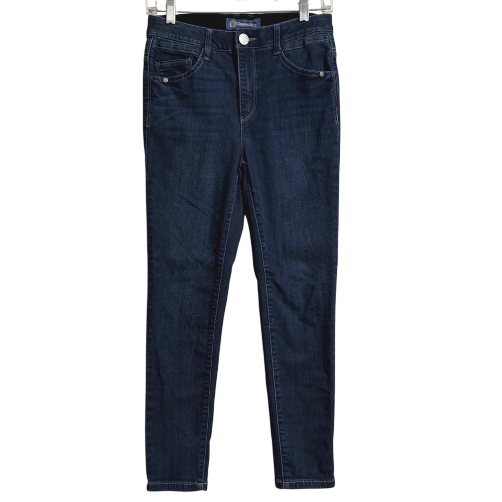 Democracy Ab solution Skinny Jeans Dark Indigo Blue Petite 2P
